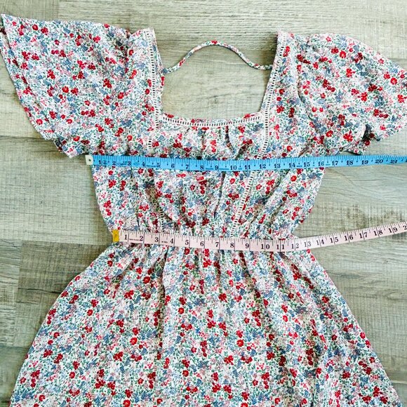 Sienna Sky Floral Summer Mini Dress (size S) - Picture 7 of 10